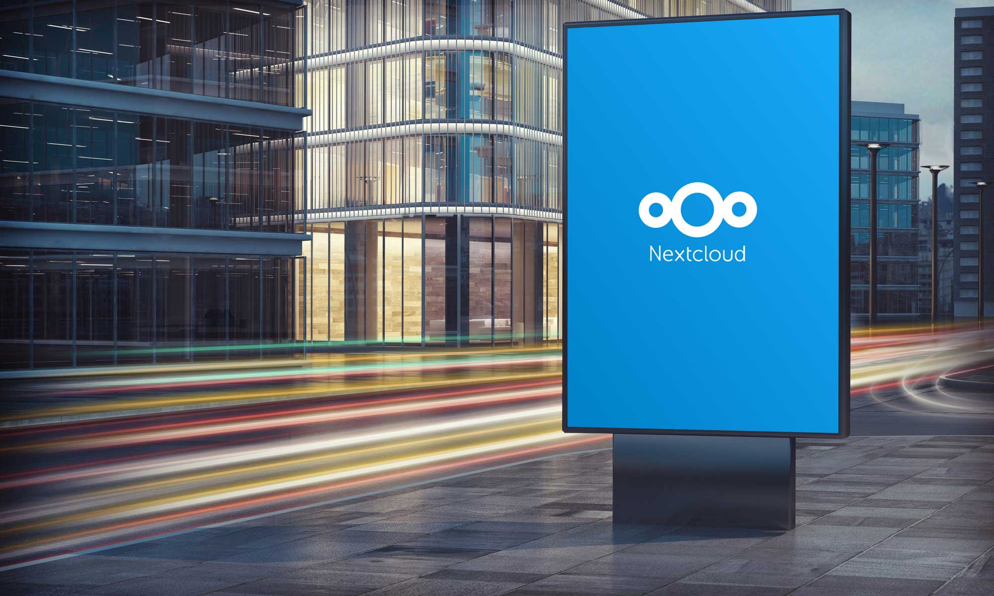 Nextcloud brand advertising